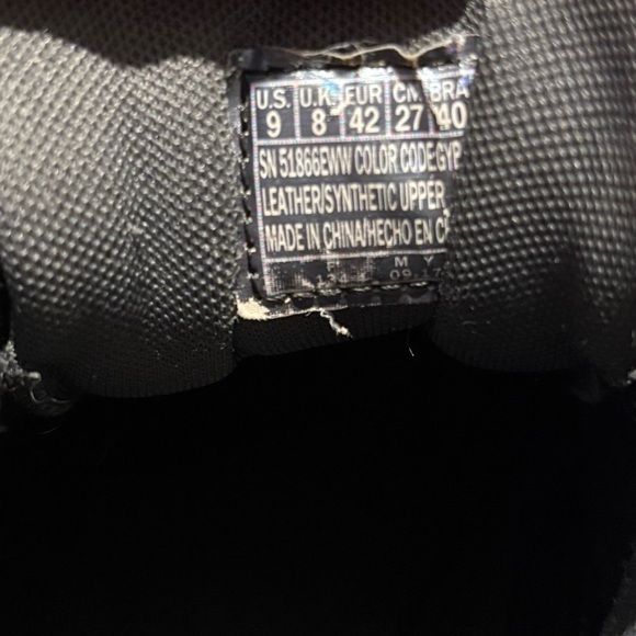 Skechers Athletic After Burn Ridgeburn Slip-On Mens Size 9 Gray Black Shoes - Picture 7 of 7